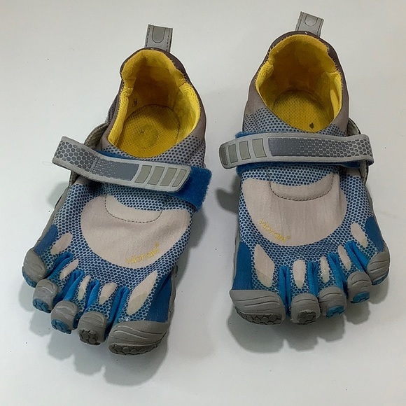 Vibram FiveFingers Trecksport running shoes easy on off Velcro closure size 7 - Picture 6 of 15